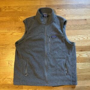 Patagonia Charcoal Fleece Vest for Men